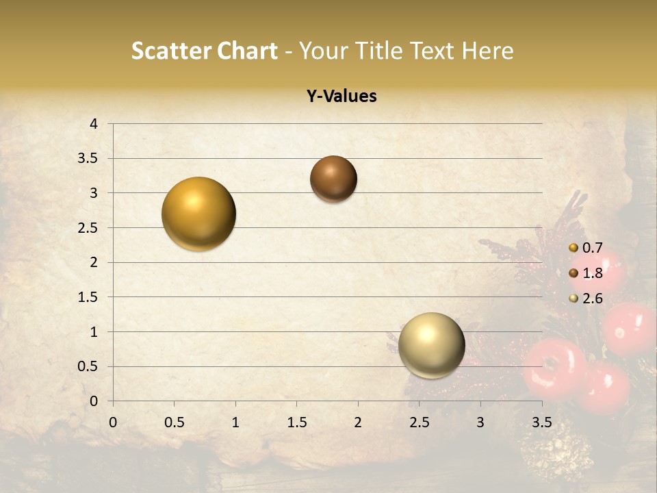 Wrinkled Beautiful Decor PowerPoint Template