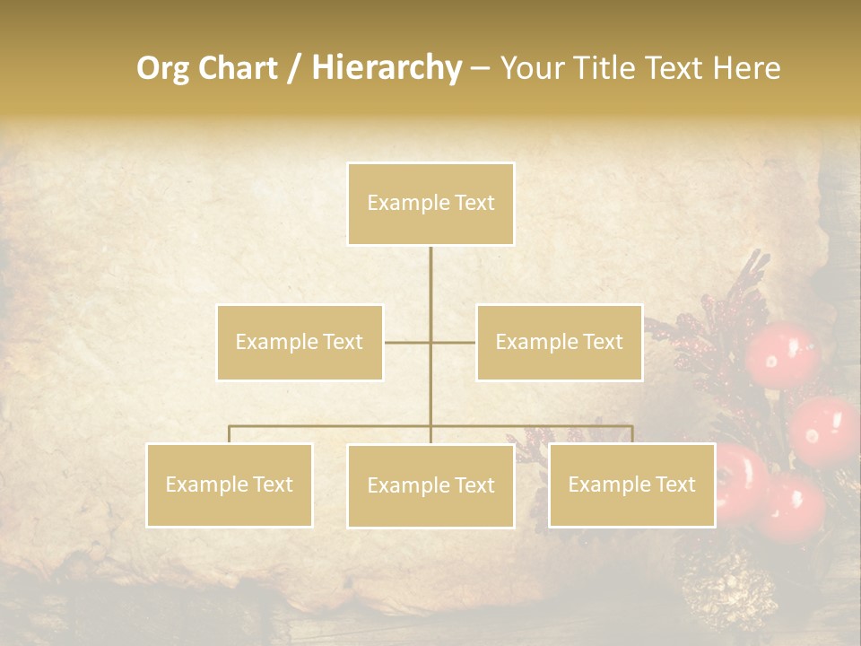 Wrinkled Beautiful Decor PowerPoint Template