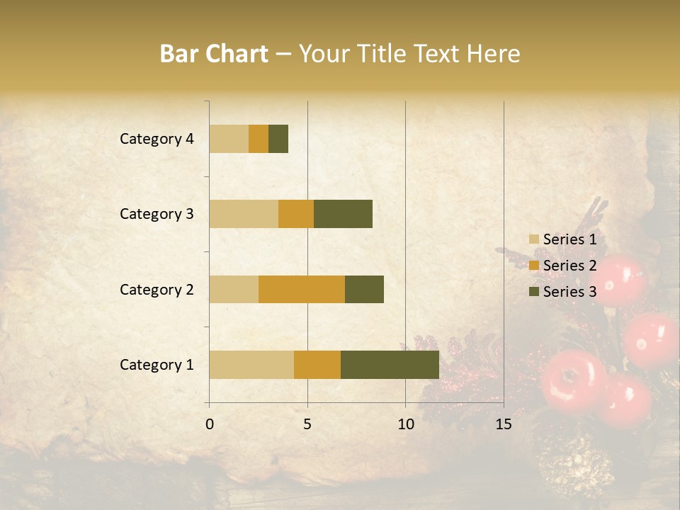 Wrinkled Beautiful Decor PowerPoint Template