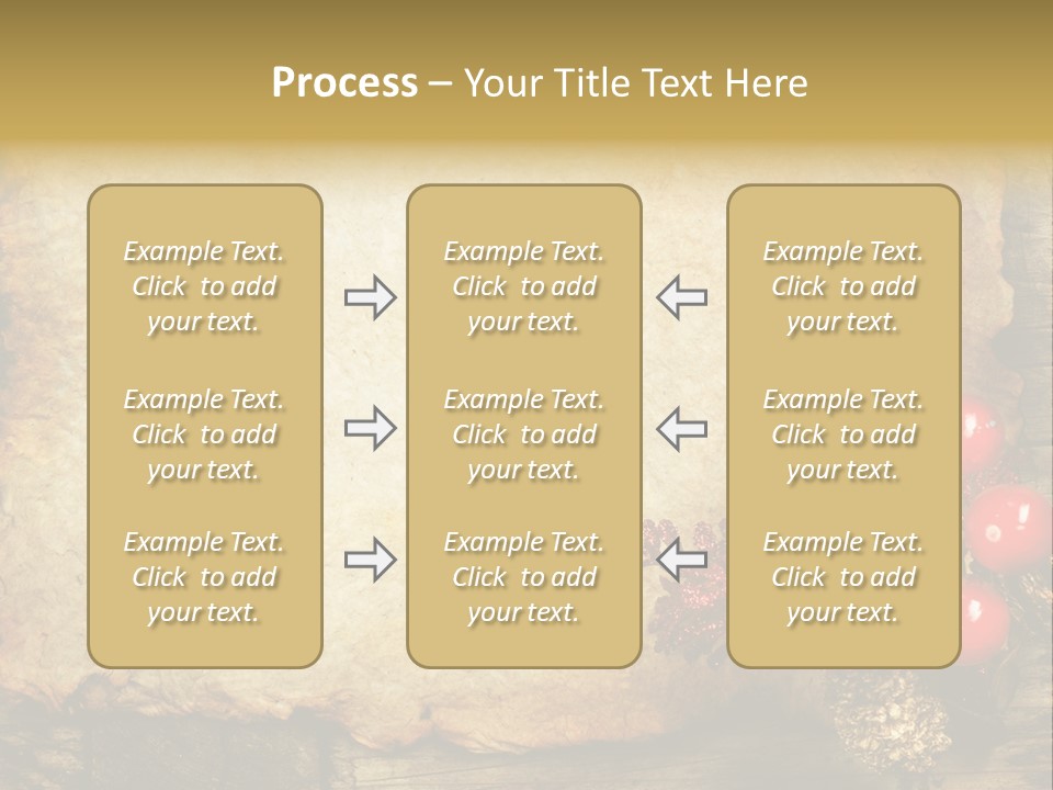Wrinkled Beautiful Decor PowerPoint Template