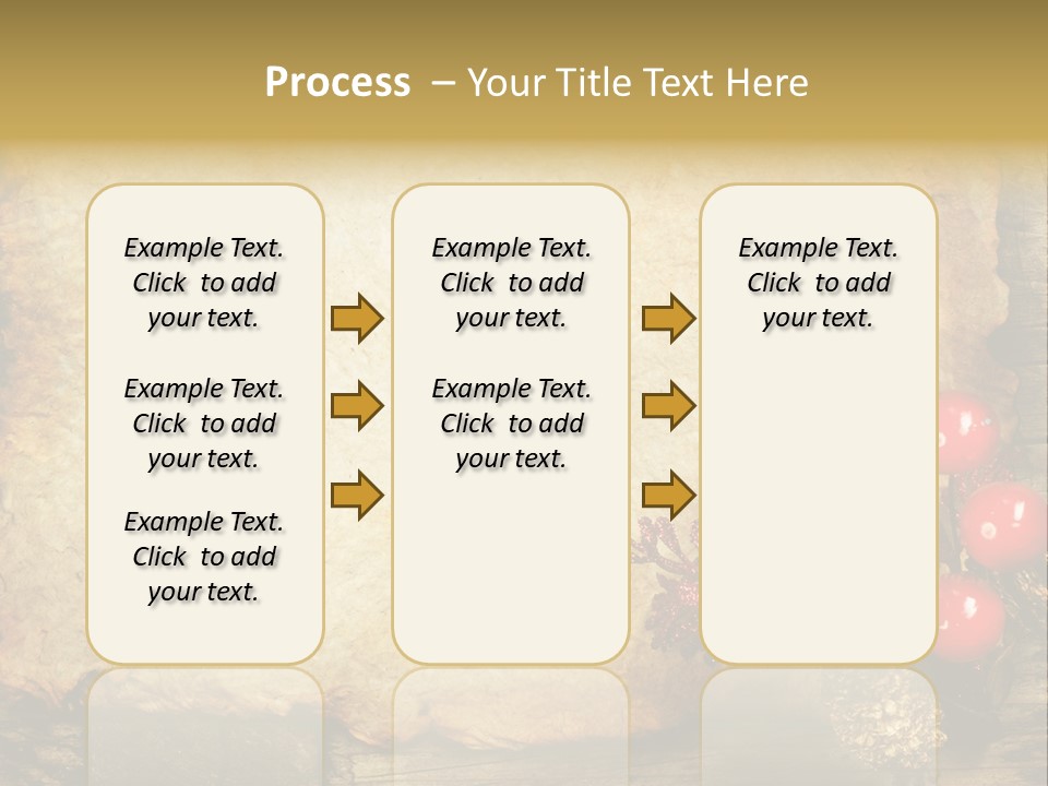 Wrinkled Beautiful Decor PowerPoint Template