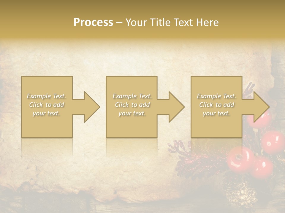 Wrinkled Beautiful Decor PowerPoint Template