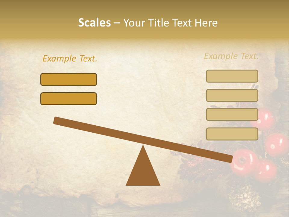 Wrinkled Beautiful Decor PowerPoint Template