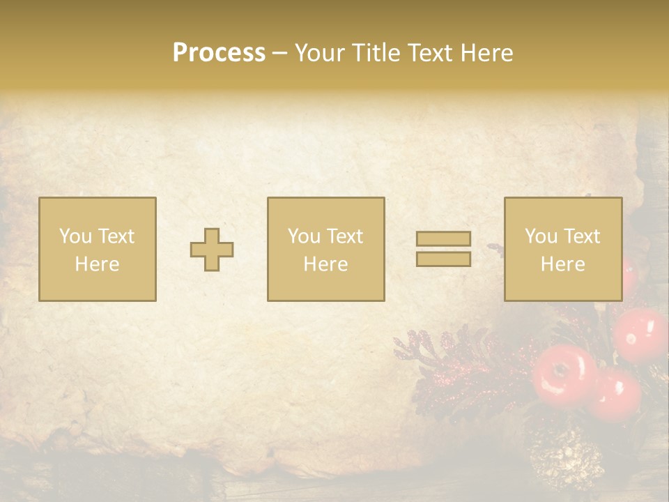 Wrinkled Beautiful Decor PowerPoint Template