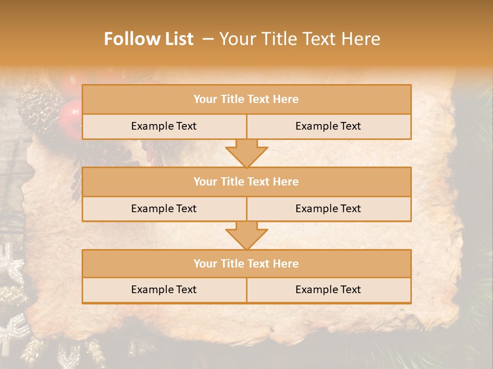 Vintage Wrinkled Red PowerPoint Template