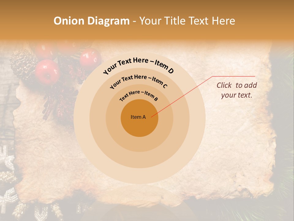 Vintage Wrinkled Red PowerPoint Template