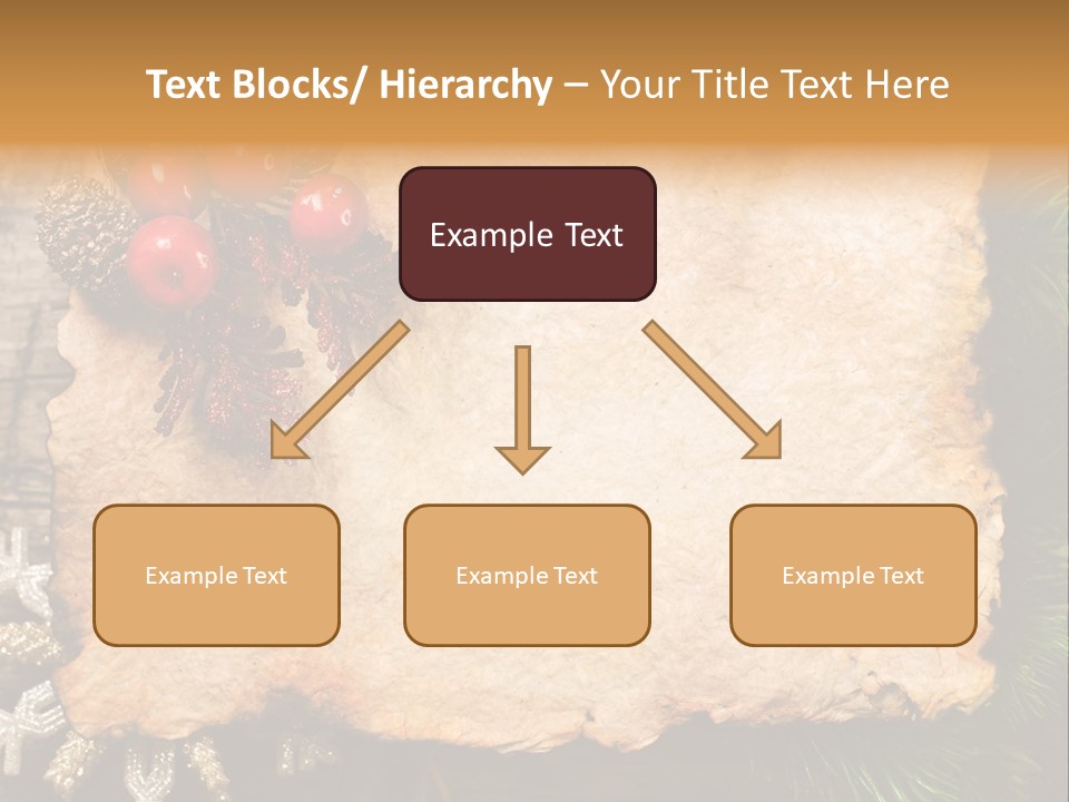 Vintage Wrinkled Red PowerPoint Template