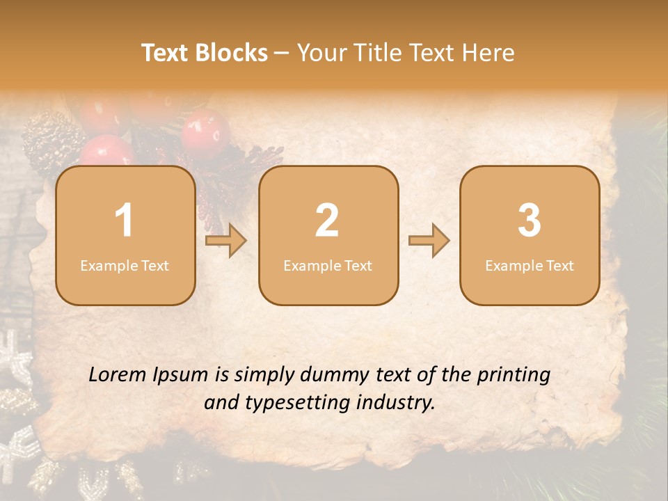 Vintage Wrinkled Red PowerPoint Template