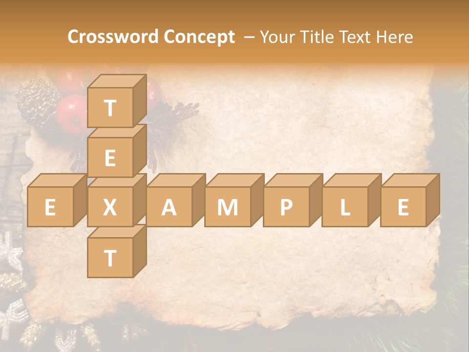 Vintage Wrinkled Red PowerPoint Template