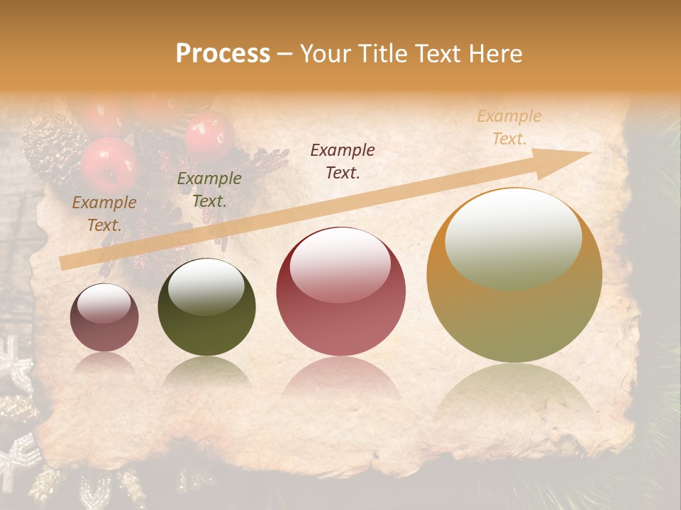 Vintage Wrinkled Red PowerPoint Template