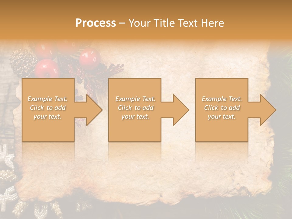 Vintage Wrinkled Red PowerPoint Template