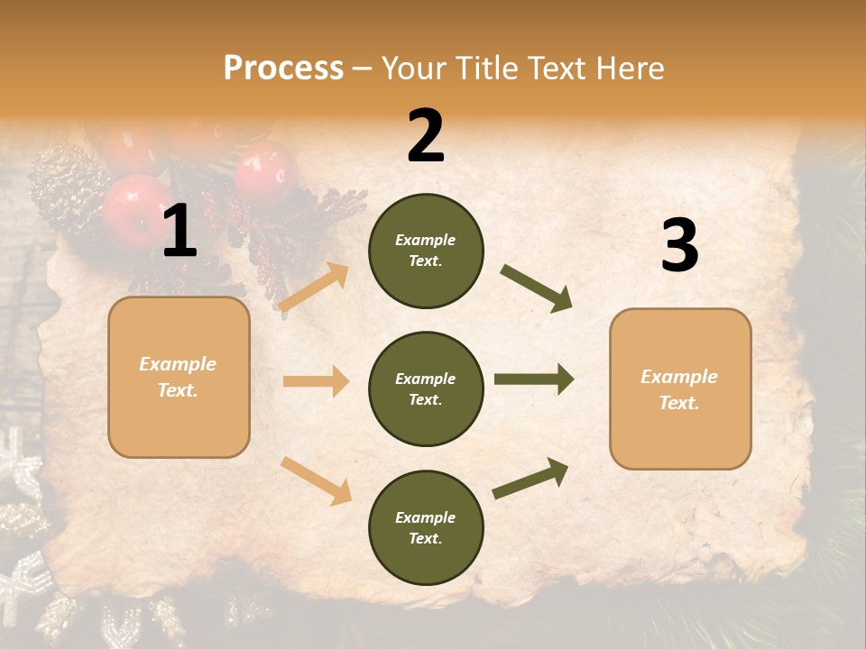 Vintage Wrinkled Red PowerPoint Template