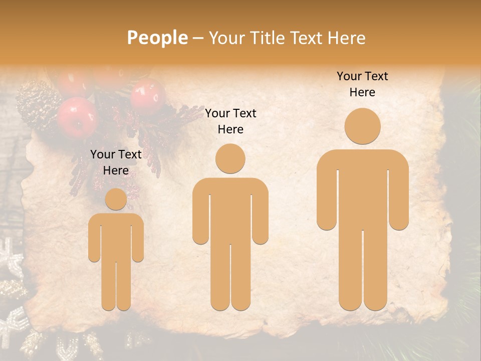 Vintage Wrinkled Red PowerPoint Template