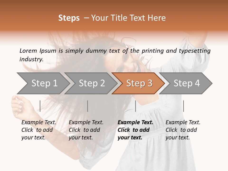 Spice Eating Segment PowerPoint Template