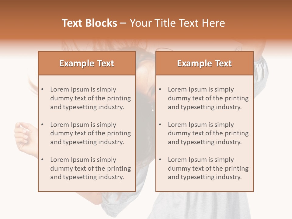 Spice Eating Segment PowerPoint Template