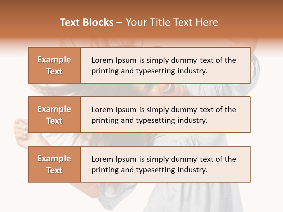 Spice Eating Segment PowerPoint Template