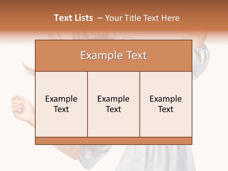 Spice Eating Segment PowerPoint Template