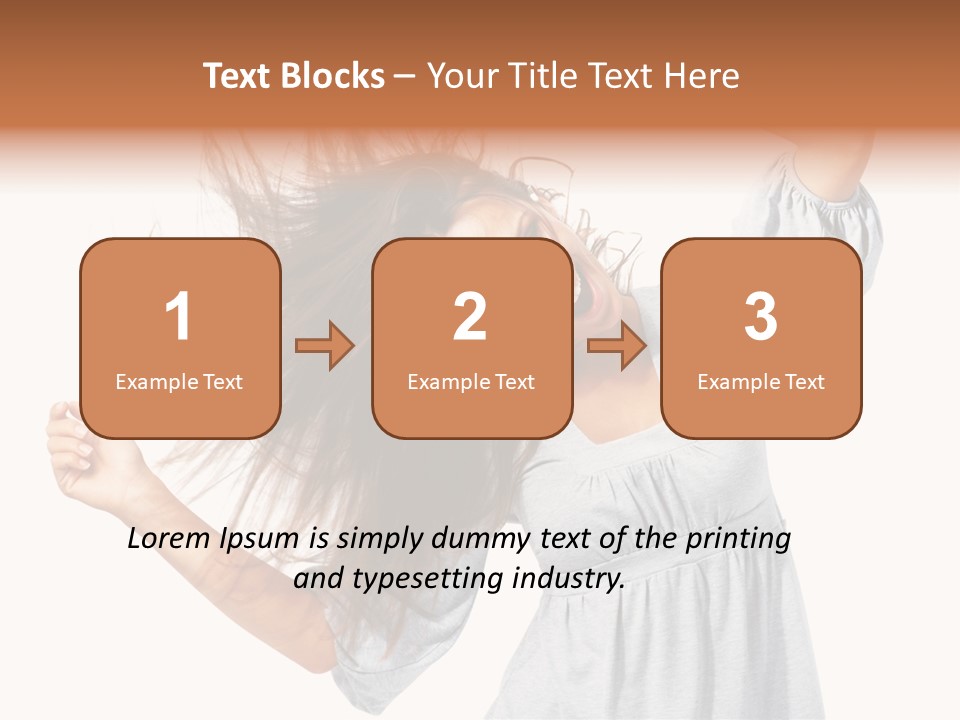 Spice Eating Segment PowerPoint Template