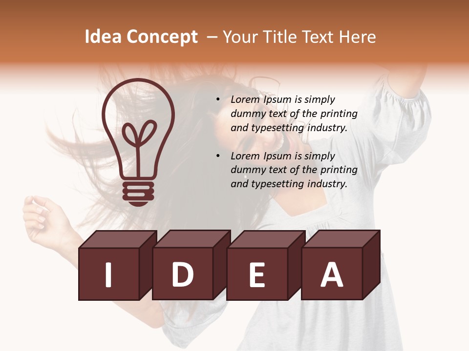 Spice Eating Segment PowerPoint Template