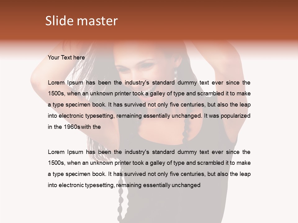 Cord Brown Tree PowerPoint Template