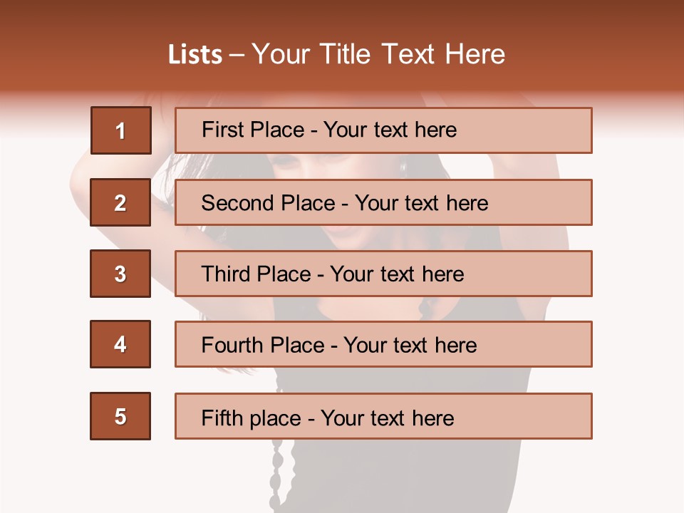 Cord Brown Tree PowerPoint Template