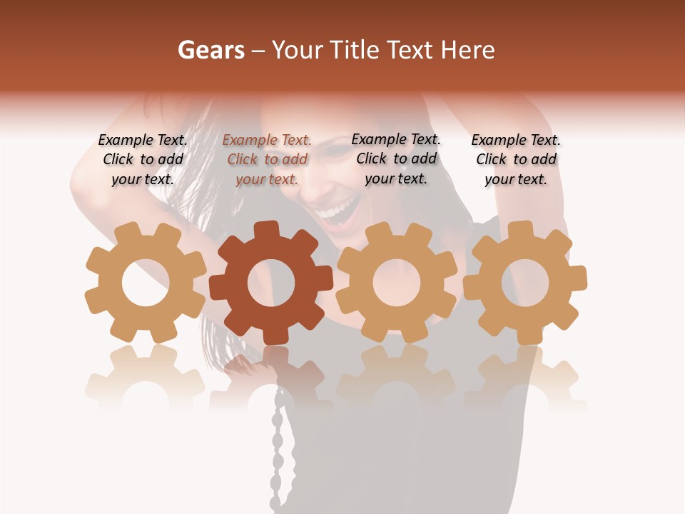 Cord Brown Tree PowerPoint Template