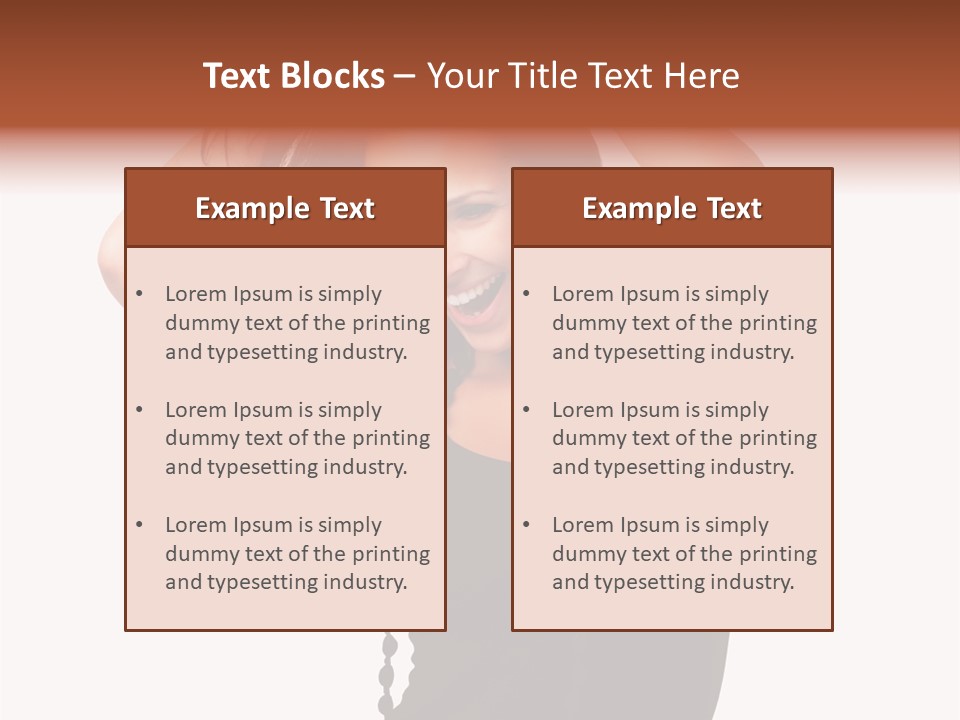 Cord Brown Tree PowerPoint Template