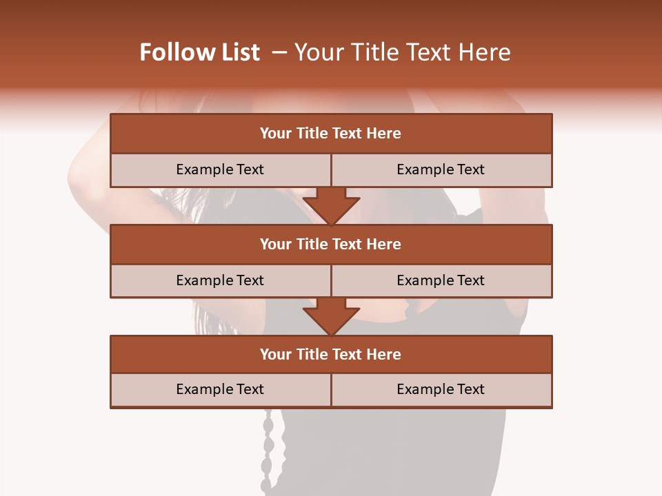 Cord Brown Tree PowerPoint Template
