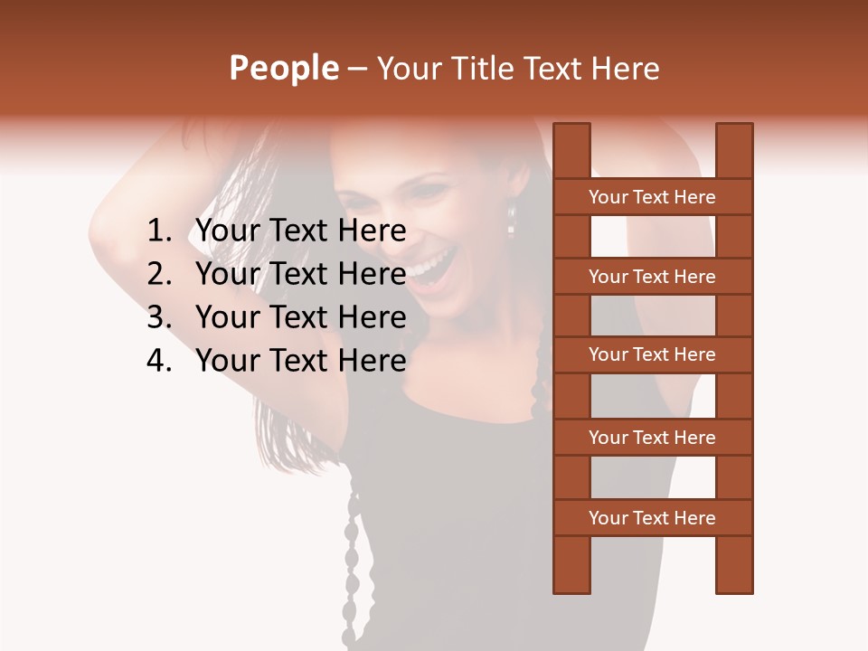 Cord Brown Tree PowerPoint Template