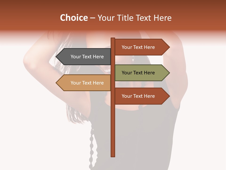 Cord Brown Tree PowerPoint Template