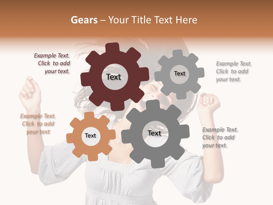 Fruit Cooking Christmas PowerPoint Template