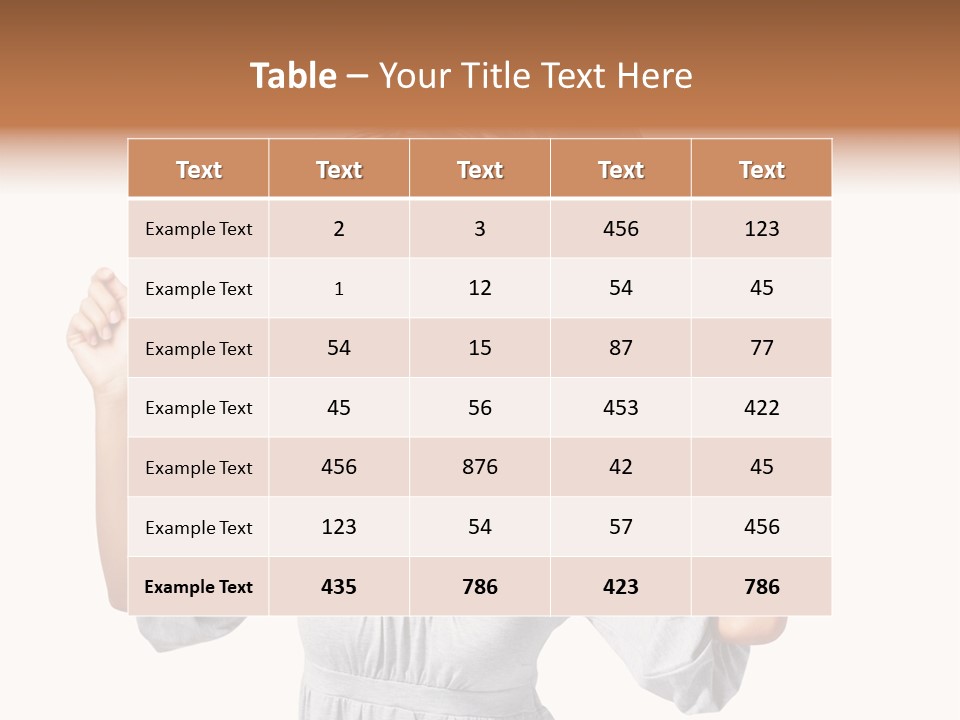 Fruit Cooking Christmas PowerPoint Template