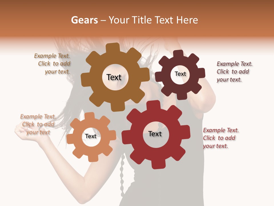 Anise Horizontal Tree PowerPoint Template