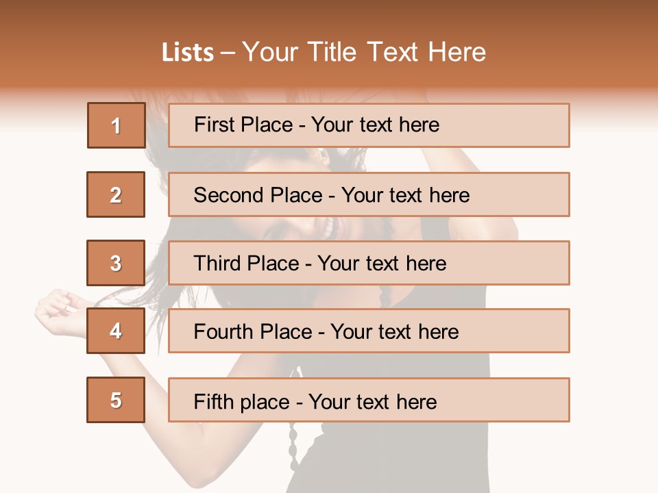 Anise Horizontal Tree PowerPoint Template