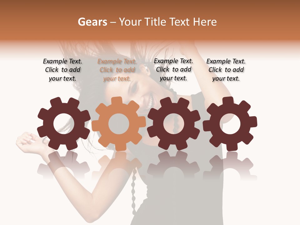 Anise Horizontal Tree PowerPoint Template