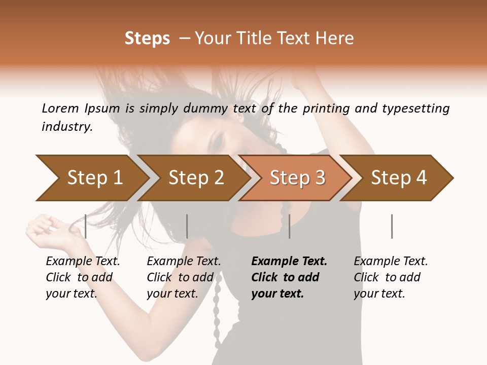 Anise Horizontal Tree PowerPoint Template