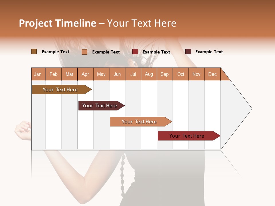 Anise Horizontal Tree PowerPoint Template