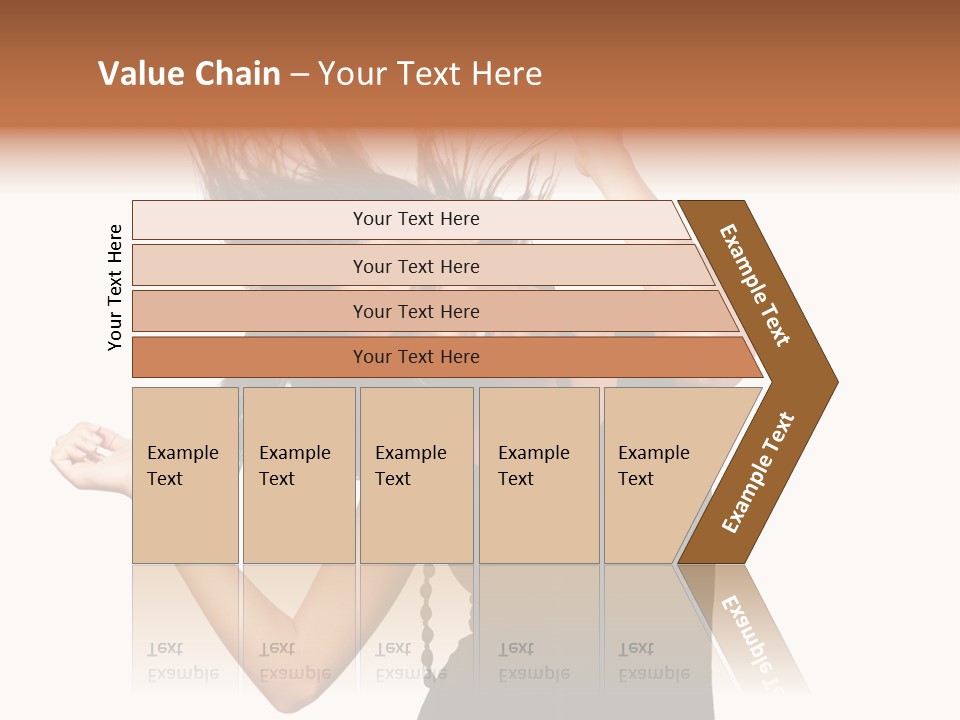 Anise Horizontal Tree PowerPoint Template