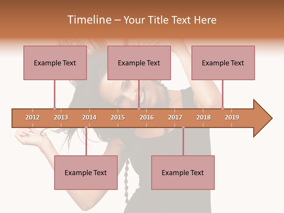Anise Horizontal Tree PowerPoint Template