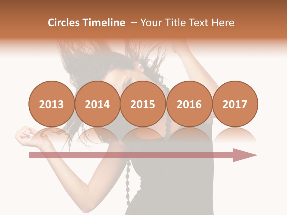 Anise Horizontal Tree PowerPoint Template