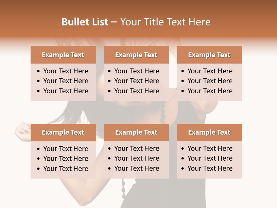 Anise Horizontal Tree PowerPoint Template