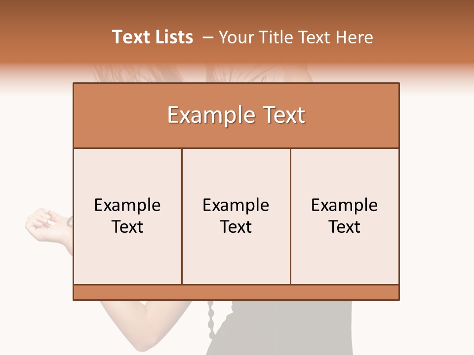 Anise Horizontal Tree PowerPoint Template