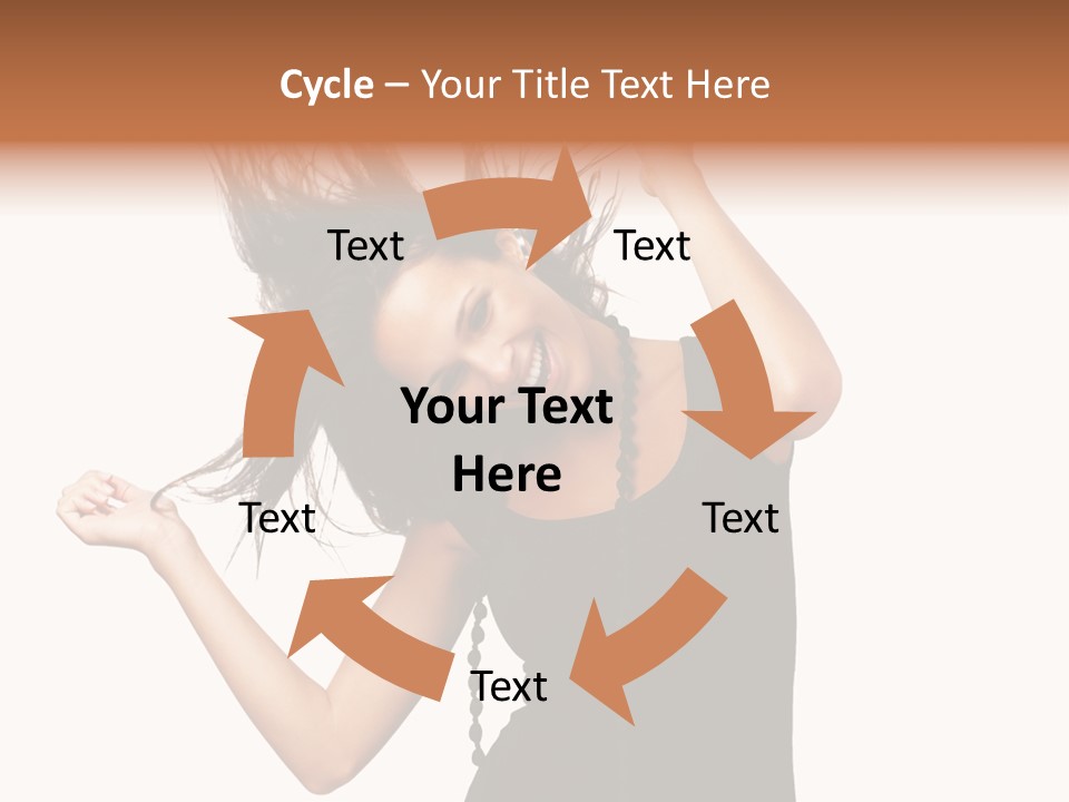 Anise Horizontal Tree PowerPoint Template