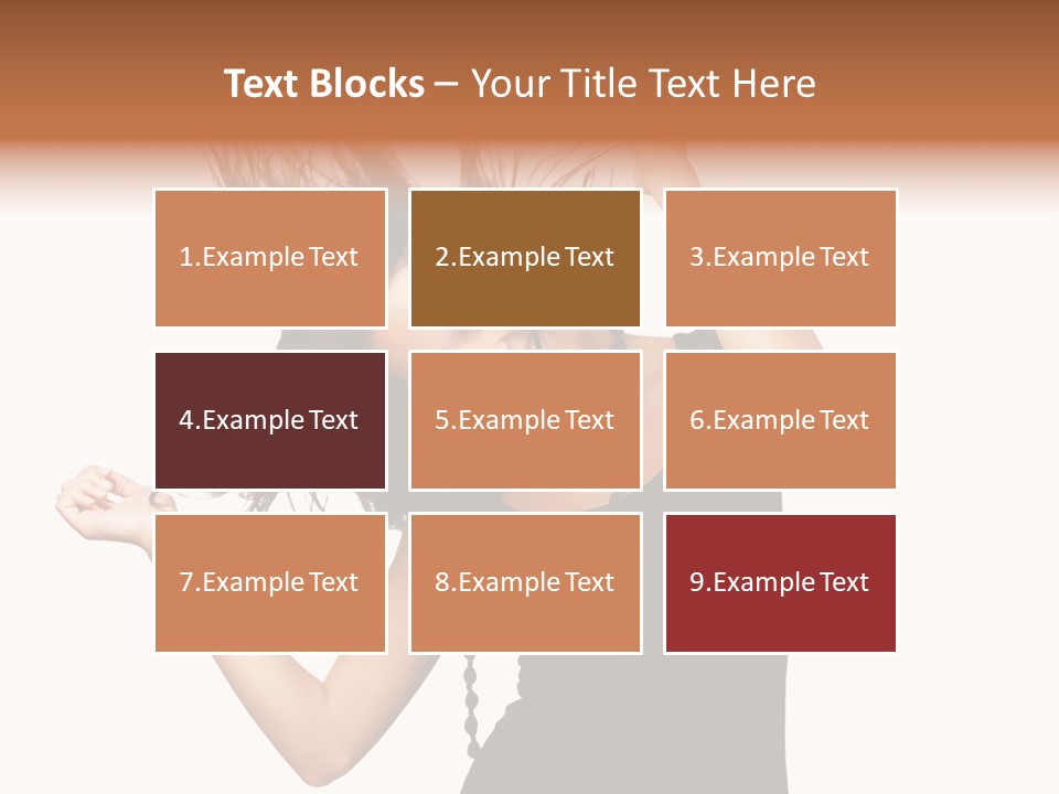 Anise Horizontal Tree PowerPoint Template