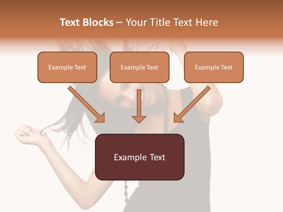 Anise Horizontal Tree PowerPoint Template