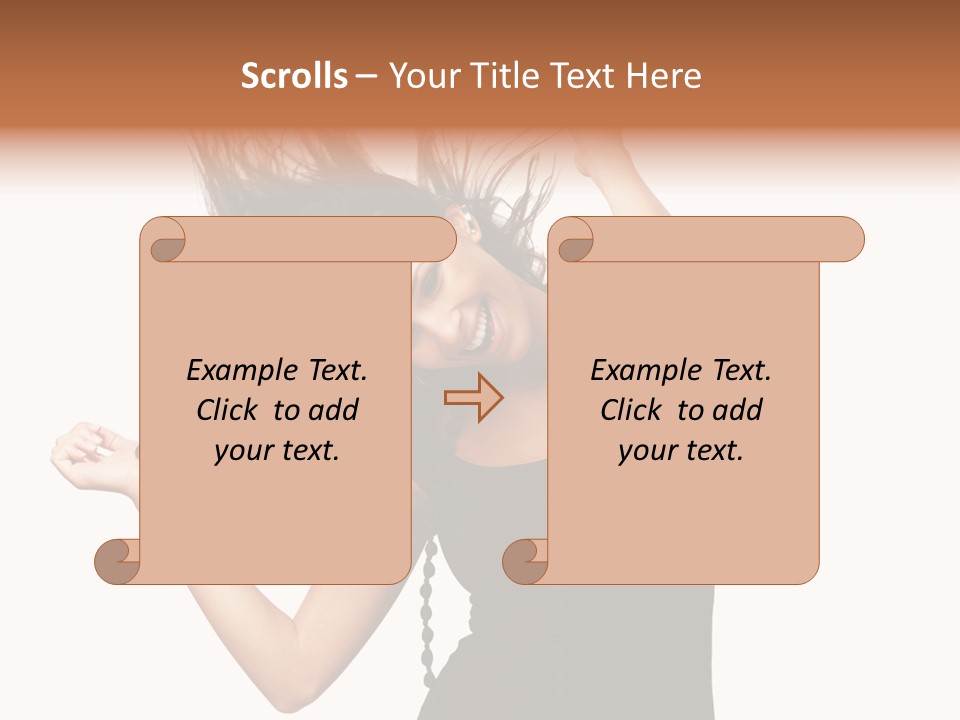 Anise Horizontal Tree PowerPoint Template