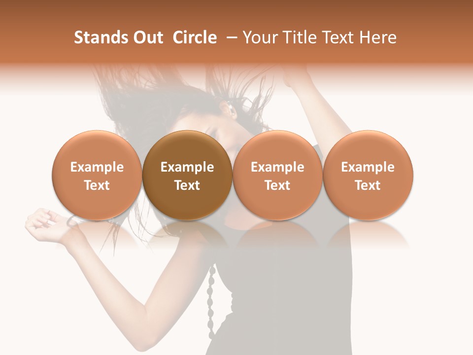 Anise Horizontal Tree PowerPoint Template