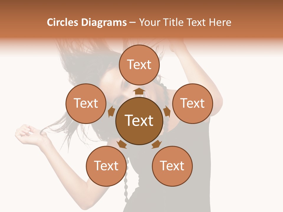 Anise Horizontal Tree PowerPoint Template