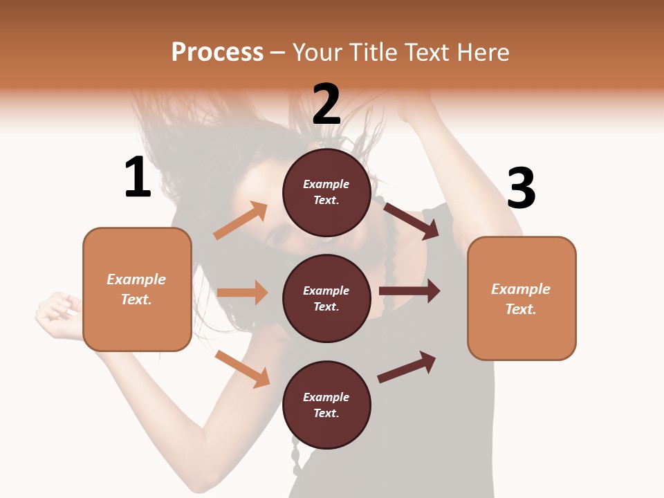 Anise Horizontal Tree PowerPoint Template