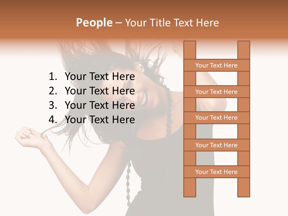 Anise Horizontal Tree PowerPoint Template